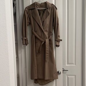 Lord & Taylor Tan Trench Coat